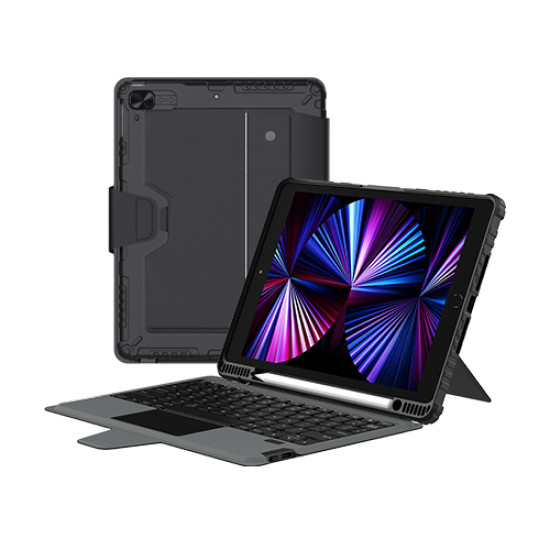 iPad 10.2 2019/2020/2021 Калъф с клавиатура и тъчпад