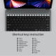 iPad Pro 12.9 2020/2021 Калъф с клавиатура и тъчпад