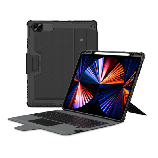 iPad Pro 12.9 2020/2021 Калъф с клавиатура и тъчпад