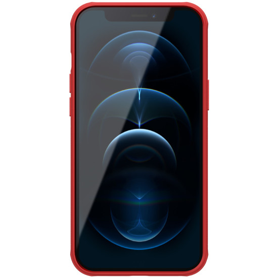 iPhone 12 / 12 Pro калъф твърд гръб Nillkin червен iPhone 12 / 12 Pro калъф твърд гръб Nillkin червен