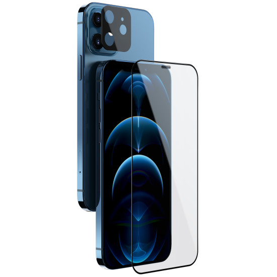 iPhone 12 Mini Темперирано стъкло и защитно фолио за камерата Nillkin