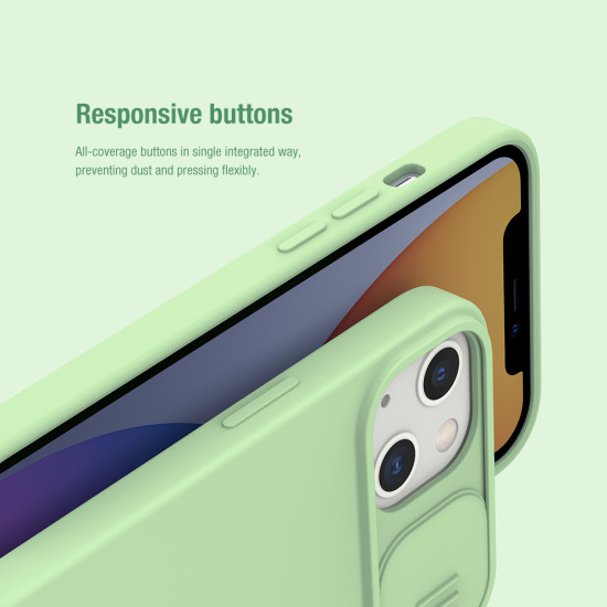 iPhone 13 силиконов магнитен калъф със защита на камерата лилав iPhone 13 силиконов магнитен калъф със защита на камерата лилав
