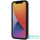 iPhone 13 PRO силиконов калъф със защита на камерата черен