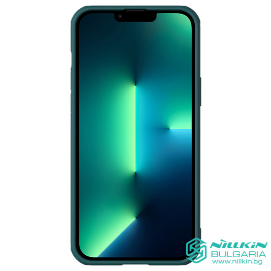 Apple iPhone 13 Pro MAX кожен калъф със защита на камерата зелен Apple iPhone 13 Pro MAX кожен калъф със защита на камерата зелен