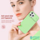 iPhone 13 PRO MAX силиконов калъф със защита на камерата зелен iPhone 13 PRO MAX силиконов калъф със защита на камерата зелен