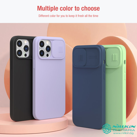 iPhone 13 PRO MAX силиконов калъф със защита на камерата черен iPhone 13 PRO MAX силиконов калъф със защита на камерата черен
