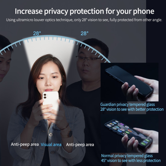 iPhone 13 Pro Max / 14 Plus Gardian Темперирано стъкло Nillkin iPhone 13 Pro Max / 14 Plus Gardian Темперирано стъкло Nillkin