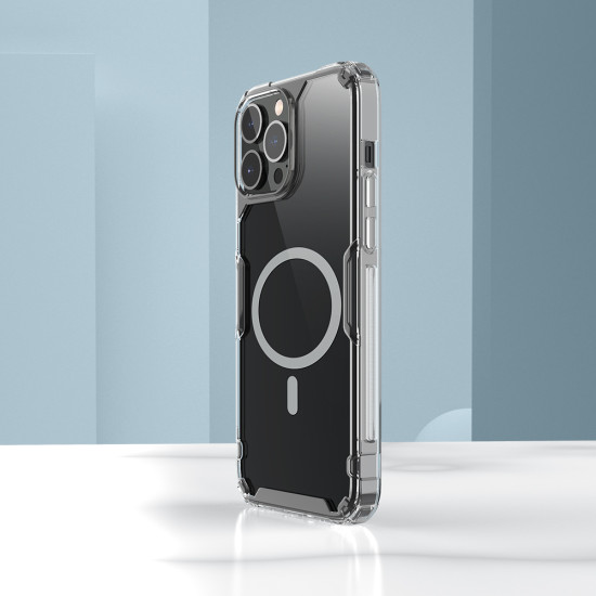 Apple iPhone 13 PRO MAX магнитен Nature TPU Pro силиконов калъф прозрачен Apple iPhone 13 PRO MAX магнитен Nature TPU Pro силиконов калъф прозрачен