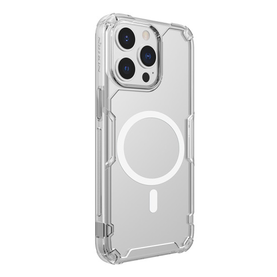 Apple iPhone 13 PRO MAX магнитен Nature TPU Pro силиконов калъф прозрачен Apple iPhone 13 PRO MAX магнитен Nature TPU Pro силиконов калъф прозрачен