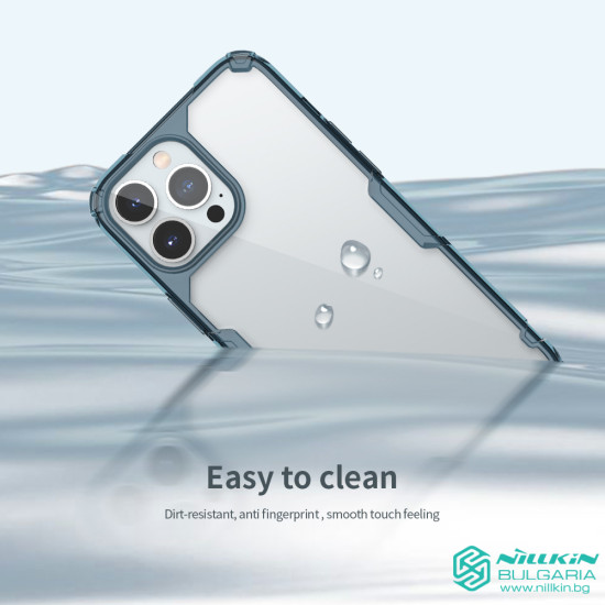Apple iPhone 13 PRO Nature TPU Pro силиконов калъф син Apple iPhone 13 PRO Nature TPU Pro силиконов калъф син