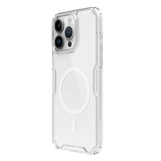 Apple iPhone 15 PRO MAX магнитен Nature TPU Pro силиконов калъф прозрачен Apple iPhone 15 PRO MAX магнитен Nature TPU Pro силиконов калъф прозрачен