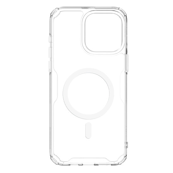 Apple iPhone 15 PRO MAX магнитен Nature TPU Pro силиконов калъф прозрачен Apple iPhone 15 PRO MAX магнитен Nature TPU Pro силиконов калъф прозрачен