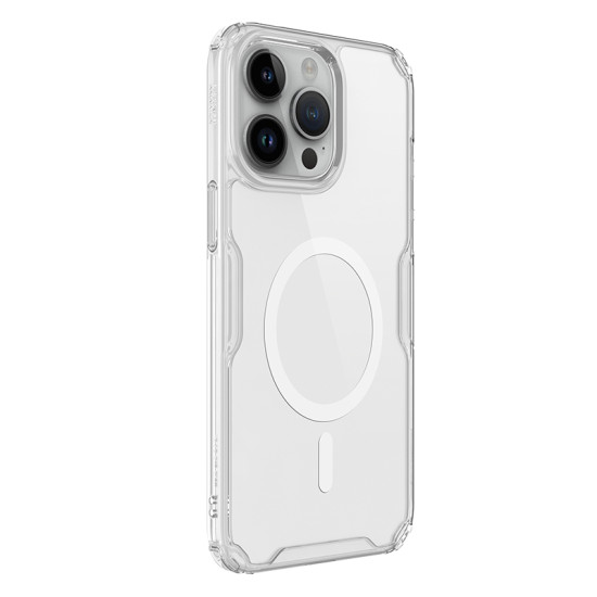 Apple iPhone 15 PRO MAX магнитен Nature TPU Pro силиконов калъф прозрачен Apple iPhone 15 PRO MAX магнитен Nature TPU Pro силиконов калъф прозрачен
