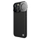 Apple iPhone 15 Pro Max магнитен кожен калъф със защита на камерата черен Apple iPhone 15 Pro Max магнитен кожен калъф със защита на камерата черен