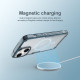 Apple iPhone 13 / 14 магнитен Nature TPU Pro силиконов калъф прозрачен син