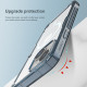 Apple iPhone 13 / 14 магнитен Nature TPU Pro силиконов калъф прозрачен син