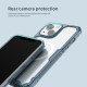 Apple iPhone 13 / 14 магнитен Nature TPU Pro силиконов калъф прозрачен син