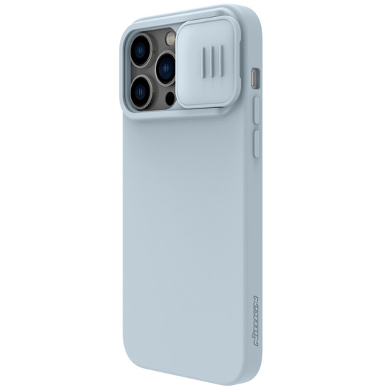 iPhone 14 силиконов магнитен калъф със защита на камерата сив iPhone 14 силиконов магнитен калъф със защита на камерата сив
