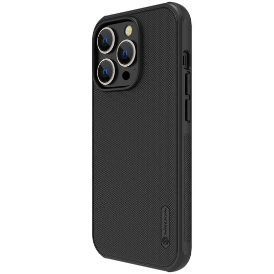iPhone 14 Pro MAX калъф твърд гръб с вграден магнит черен iPhone 14 Pro MAX калъф твърд гръб с вграден магнит черен