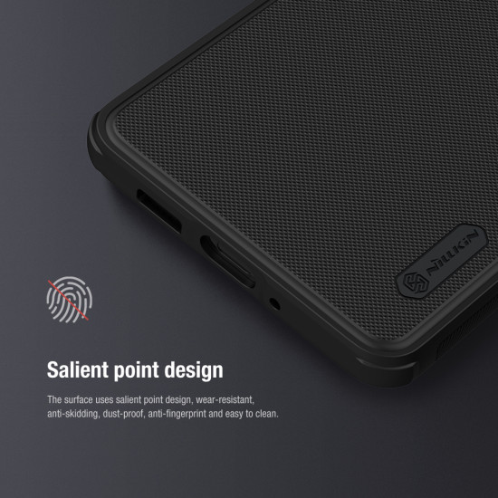 iPhone 14 Pro MAX калъф твърд гръб с вграден магнит черен iPhone 14 Pro MAX калъф твърд гръб с вграден магнит черен