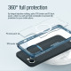 Apple iPhone 15 Plus магнитен Nature TPU Pro силиконов калъф син Apple iPhone 15 Plus магнитен Nature TPU Pro силиконов калъф син