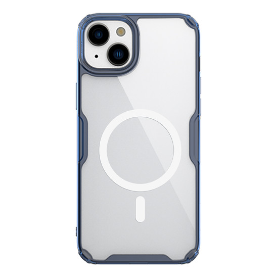 Apple iPhone 15 Plus магнитен Nature TPU Pro силиконов калъф син Apple iPhone 15 Plus магнитен Nature TPU Pro силиконов калъф син
