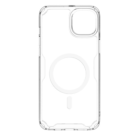 Apple iPhone 15 Plus магнитен Nature TPU Pro силиконов калъф прозрачен Apple iPhone 15 Plus магнитен Nature TPU Pro силиконов калъф прозрачен
