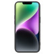 iPhone 15 магнитен силиконов калъф със защита на камерата черен
