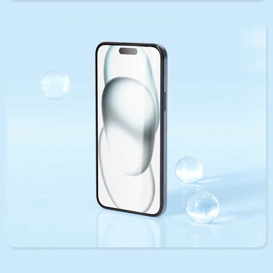 iPhone 15 EZ SET Темперирано стъкло Nillkin - 3бр. iPhone 15 EZ SET Темперирано стъкло Nillkin - 3бр.