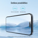 iPhone 15 EZ SET Темперирано стъкло Nillkin - 3бр. iPhone 15 EZ SET Темперирано стъкло Nillkin - 3бр.