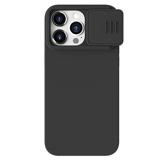 iPhone 15 Pro Max силиконов магнитен калъф със защита на камерата черен iPhone 15 Pro Max силиконов магнитен калъф със защита на камерата черен