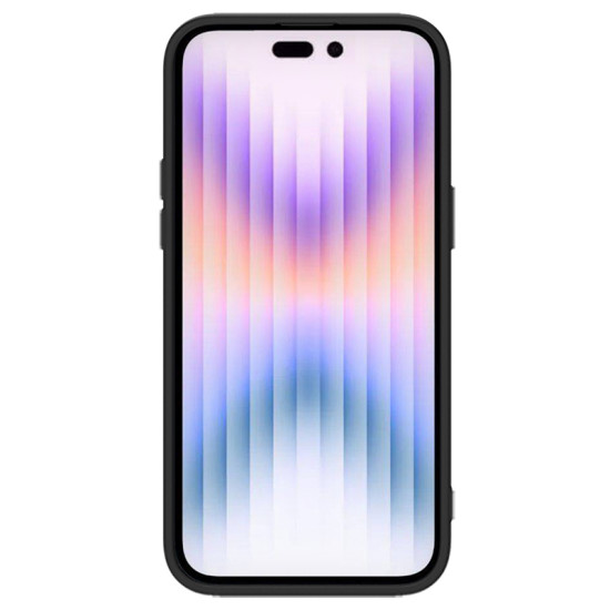 iPhone 15 Pro Max силиконов магнитен калъф със защита на камерата черен iPhone 15 Pro Max силиконов магнитен калъф със защита на камерата черен