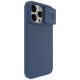 iPhone 15 Pro Max силиконов магнитен калъф със защита на камерата тъмно син iPhone 15 Pro Max силиконов магнитен калъф със защита на камерата тъмно син