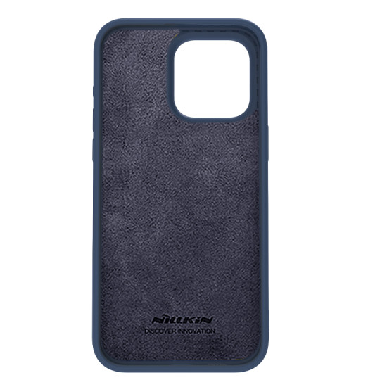 iPhone 15 Pro Max силиконов магнитен калъф със защита на камерата тъмно син iPhone 15 Pro Max силиконов магнитен калъф със защита на камерата тъмно син