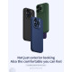 Apple iPhone 16 Pro магнитен силиконов калъф LensWing Prop със защита на камерата зелен