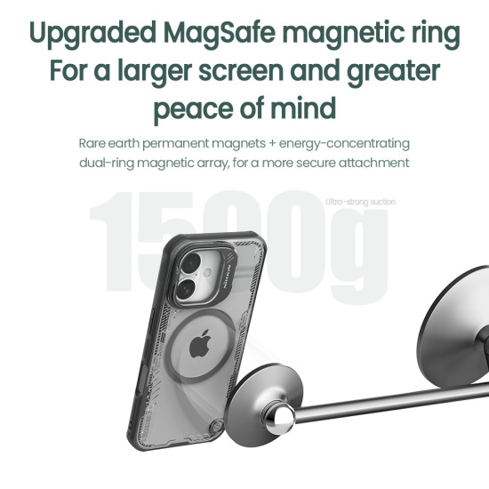 Apple iPhone 16 Iceblade Prop магнитен прозрачен твърд гръб зелен Apple iPhone 16 Iceblade Prop магнитен прозрачен твърд гръб зелен