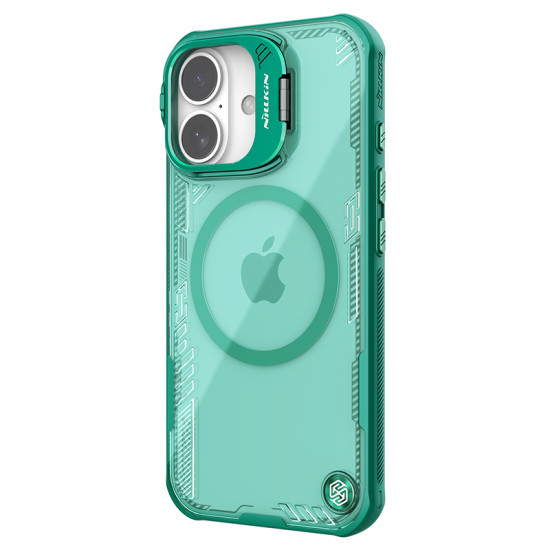 Apple iPhone 16 Iceblade Prop магнитен прозрачен твърд гръб зелен Apple iPhone 16 Iceblade Prop магнитен прозрачен твърд гръб зелен