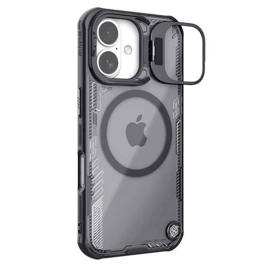 Apple iPhone 16 Iceblade Prop магнитен прозрачен твърд гръб черен Apple iPhone 16 Iceblade Prop магнитен прозрачен твърд гръб черен