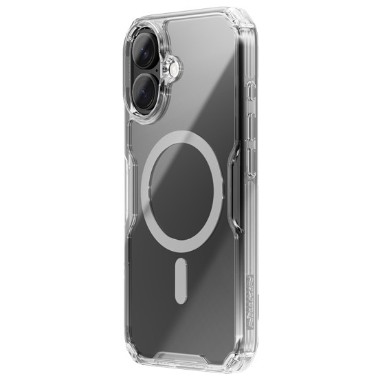Apple iPhone 16 Plus магнитен Nature TPU Pro силиконов калъф прозрачен Apple iPhone 16 Plus магнитен Nature TPU Pro силиконов калъф прозрачен
