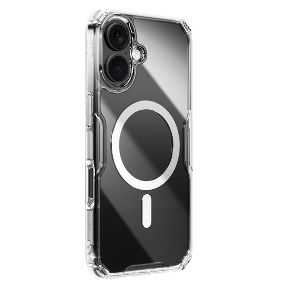 Apple iPhone 16 Plus магнитен Nature TPU Pro силиконов калъф прозрачен Apple iPhone 16 Plus магнитен Nature TPU Pro силиконов калъф прозрачен