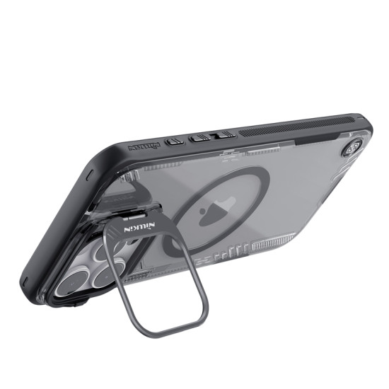 Apple iPhone 16 Pro Iceblade Prop магнитен прозрачен твърд гръб черен Apple iPhone 16 Pro Iceblade Prop магнитен прозрачен твърд гръб черен