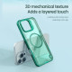 Apple iPhone 16 Pro Iceblade Prop магнитен прозрачен твърд гръб зелен