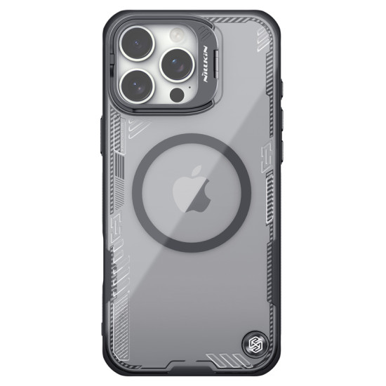 Apple iPhone 16 Pro Iceblade Prop магнитен прозрачен твърд гръб черен Apple iPhone 16 Pro Iceblade Prop магнитен прозрачен твърд гръб черен