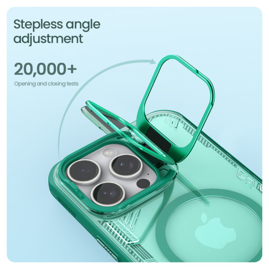 Apple iPhone 16 Pro Iceblade Prop магнитен прозрачен твърд гръб черен Apple iPhone 16 Pro Iceblade Prop магнитен прозрачен твърд гръб черен