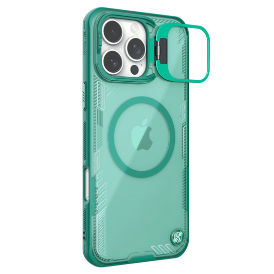 Apple iPhone 16 Pro Iceblade Prop магнитен прозрачен твърд гръб зелен Apple iPhone 16 Pro Iceblade Prop магнитен прозрачен твърд гръб зелен