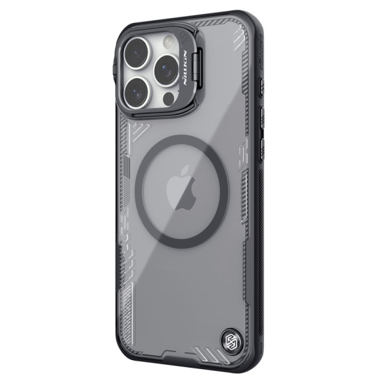 Apple iPhone 16 Pro Iceblade Prop магнитен прозрачен твърд гръб черен Apple iPhone 16 Pro Iceblade Prop магнитен прозрачен твърд гръб черен