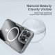 Apple iPhone 16 Pro Max магнитен Nature TPU Pro силиконов калъф прозрачен + синя рамка Apple iPhone 16 Pro Max магнитен Nature TPU Pro силиконов калъф прозрачен + синя рамка