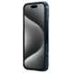 Apple iPhone 16 Pro Max магнитен Nature TPU Pro силиконов калъф прозрачен + синя рамка Apple iPhone 16 Pro Max магнитен Nature TPU Pro силиконов калъф прозрачен + синя рамка