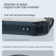 Apple iPhone 16 Pro магнитен Nature TPU Pro силиконов калъф прозрачен + синя рамка Apple iPhone 16 Pro магнитен Nature TPU Pro силиконов калъф прозрачен + синя рамка