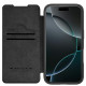 Apple iPhone 16 Pro QIN Prop кожен флип калъф черен